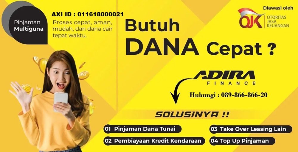 Adira Finance Gadai BPKB mobil motor